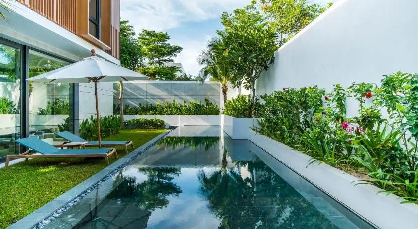 فيلا سيجنتشرغرفة نوم واحدة مع مسبح خاص