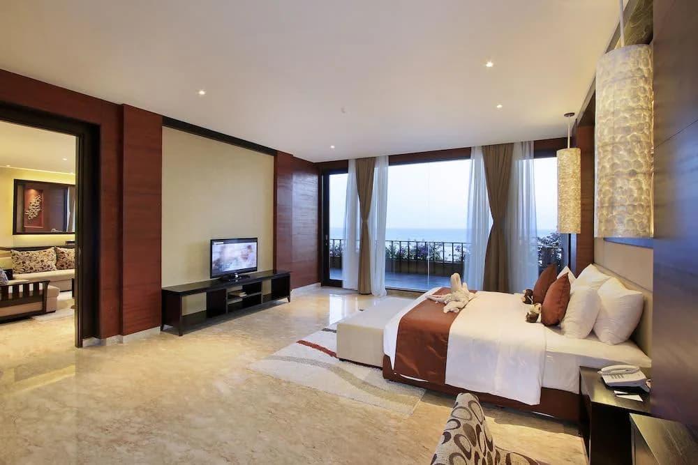 جناح رئاسي مع إطلالة على المحيط	