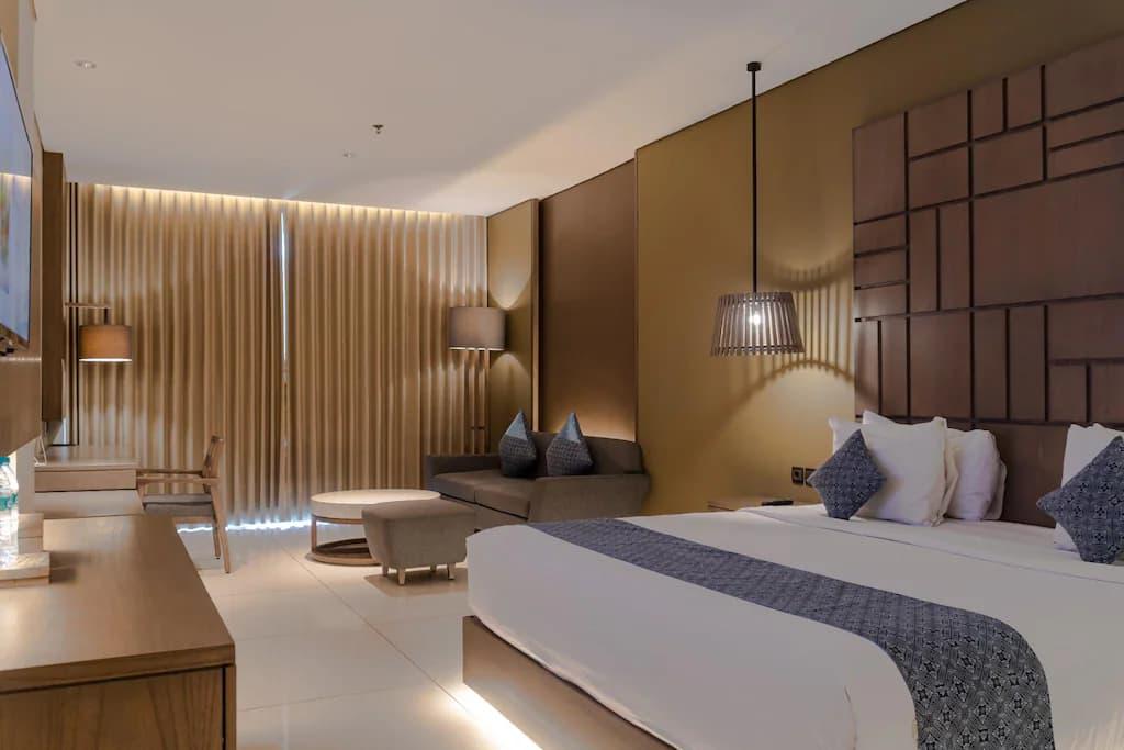 جناح استوديو مطل على الحديقة