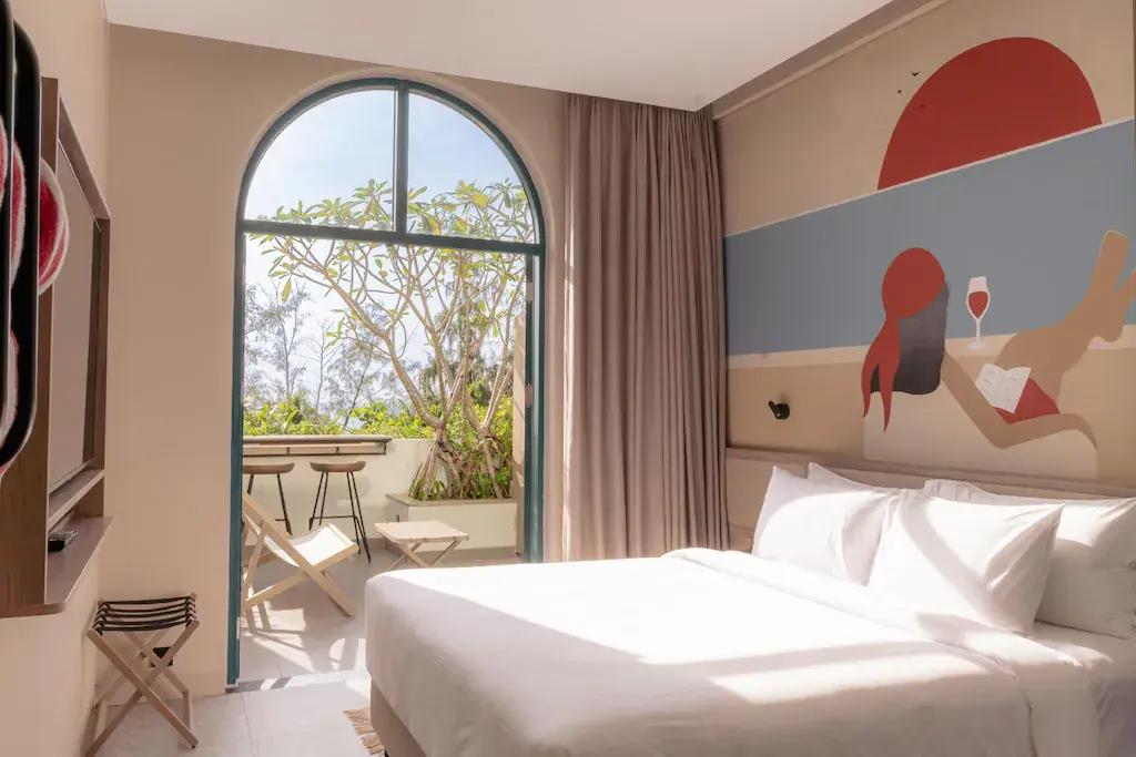 غرفة إطلالة على البحر