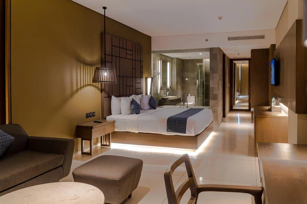 جناح استوديو مطل على المحيط