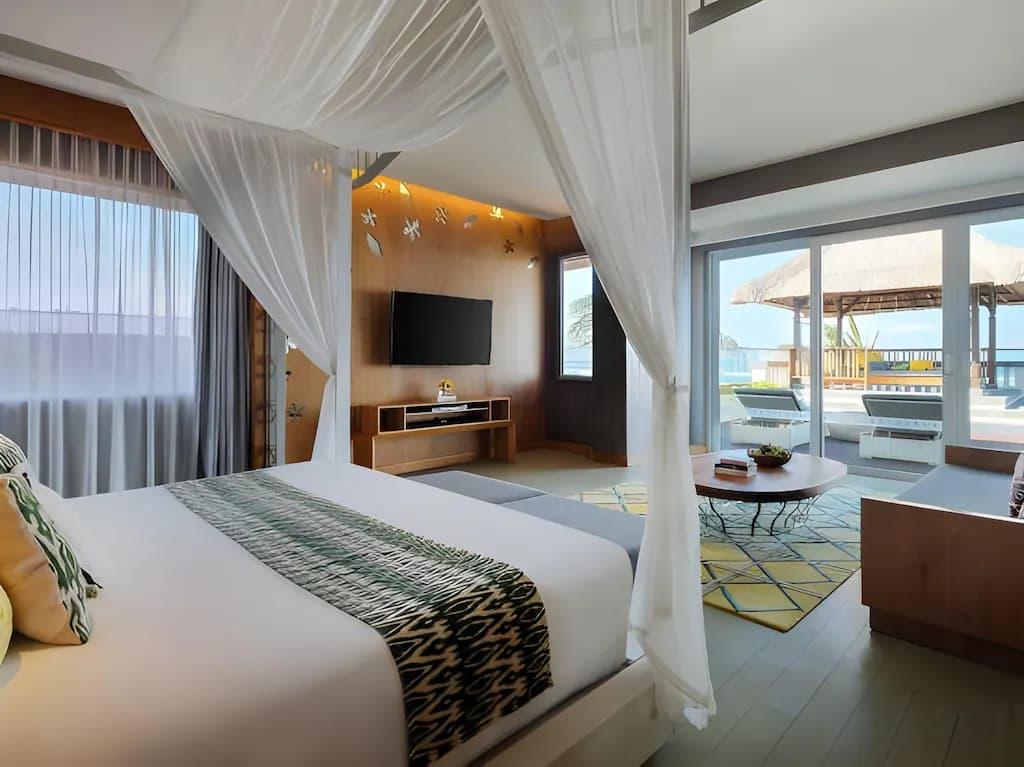 جناح على السطح مواجه للمحيط 