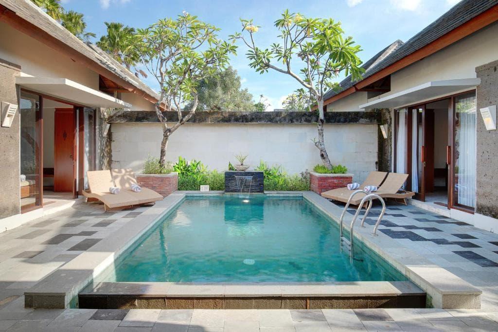 فيلا ديلوكس من غرفتين مع مسبح خاص