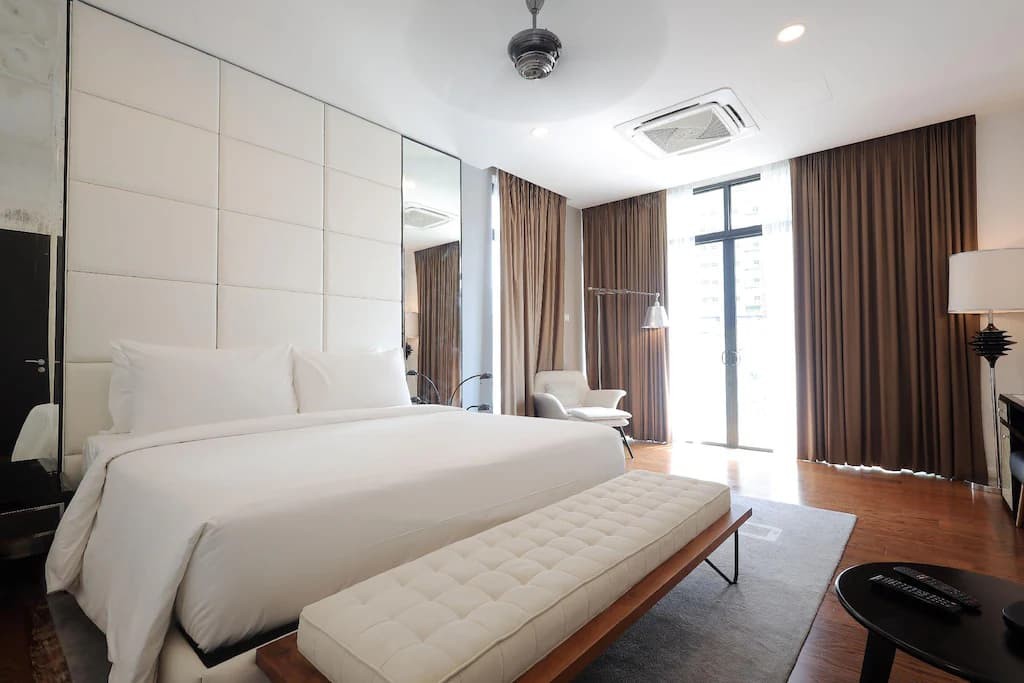 فيلا تاون غرفتي نوم مع مسبح خاص