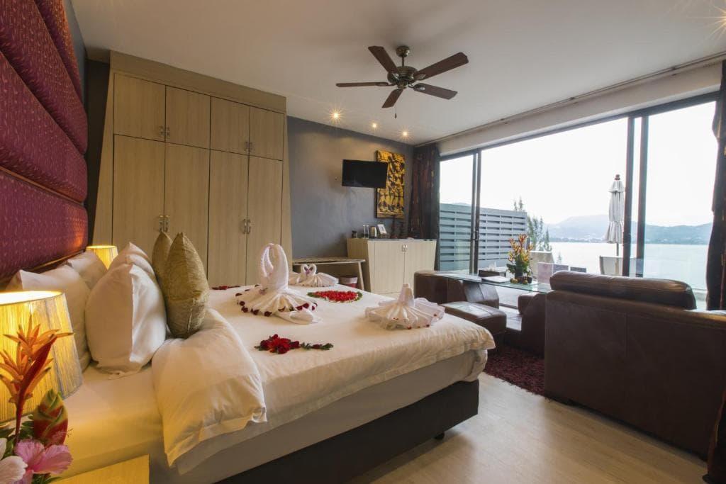 غرفة ديلوكس مع حوض استحمام سبا