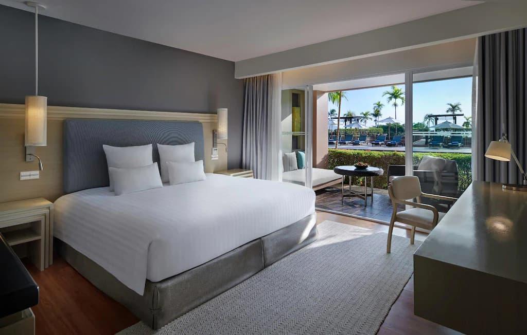 ديلوكس مع شرفة على الحديقه	