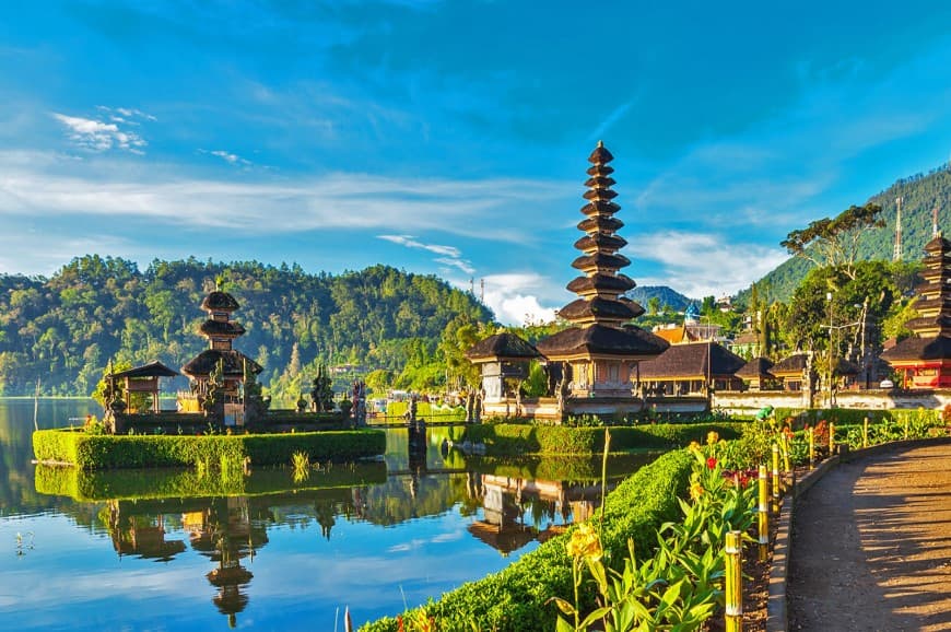 Pura Ulun Danu Bratan bali Indonesia